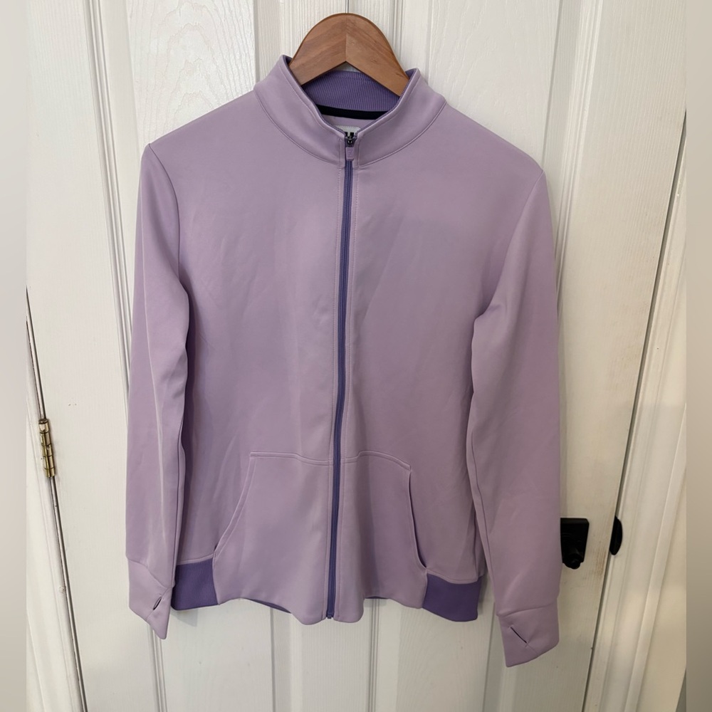 NWOT Women's Purple FootJoy zip up